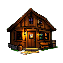 Tavern - 256x256 pixel art sprite