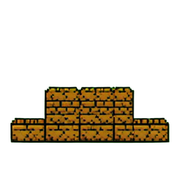 Piso de painel tecnológico — sprite pixel art 256×256