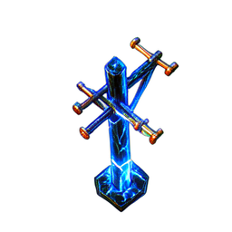 Pilar de telefone (VFX) — sprite pixel art 256×256