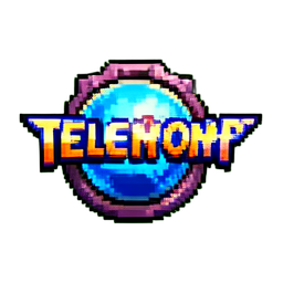 Flash de teletransporte — sprite pixel art 256×256