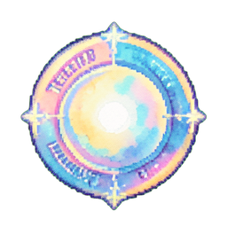 Sello de Teletransportación — sprite pixel art 256×256
