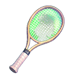 Tennisschlaufe — 256×256 Pixel-Art-Sprite