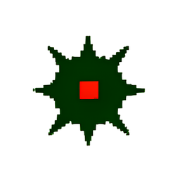 Thorn Beast (Low-Res) - 256x256 pixel art sprite