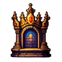 Trono — sprite pixel art 256×256