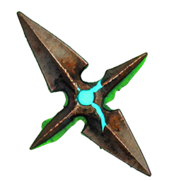 Throwing Star (Atmospheric) - 256x256 pixel art sprite