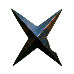 Throwing Star (Cinematic) - 256x256 pixel art sprite