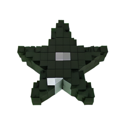 Estrella Lanzada (Voxel) — sprite pixel art 256×256