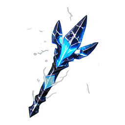 雷神权杖 (VFX) — 256×256 像素游戏素材