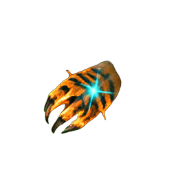 Tiger Fist (Atmospheric) - 256x256 pixel art sprite