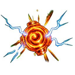 Poing du Tigre (VFX) — sprite pixel art 256×256