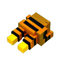 Tiger Fist (Voxel) - 256x256 pixel art sprite