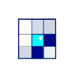 Baño de Azulejos (Low-Res) — sprite pixel art 256×256