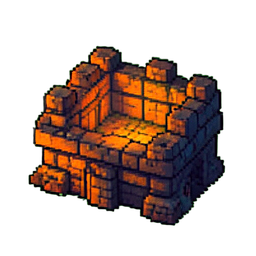 Tile Dungeon - 256x256 pixel art sprite