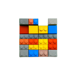 Fliesenküche (Voxel) — 256×256 Pixel-Art-Sprite