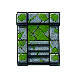 Templo de Ladrilhos (16-Bit) — sprite pixel art 256×256