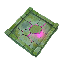 Tile Temple (Atmospheric) - 256x256 pixel art sprite