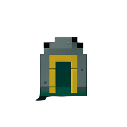 Fliesentempel (Niedrige Auflösung) — 256×256 Pixel-Art-Sprite