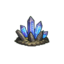 Distorsão da rachadura do tempo — sprite pixel art 256×256