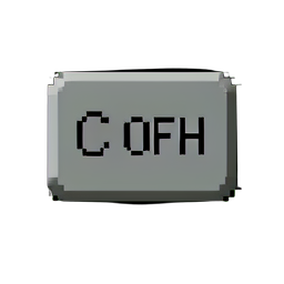 Interrupteur éteint — sprite pixel art 256×256