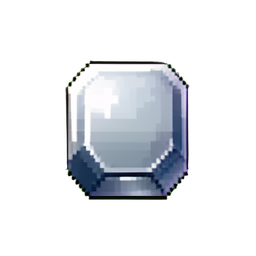Token Silver — 256×256 pixel art sprite
