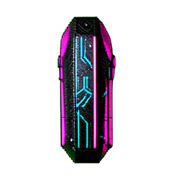 Tomb (Cyberpunk) - 256x256 pixel art sprite