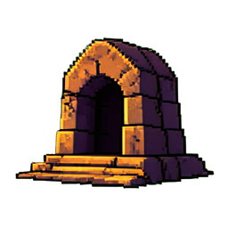 Tomb - 256x256 pixel art sprite