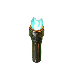 Torch (Atmospheric) - 256x256 pixel art sprite