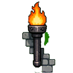 Torch Ground (16-Bit) - 256x256 pixel art sprite