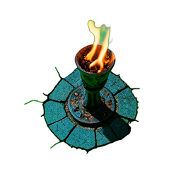 Sol de la Torche (Cinématique) — sprite pixel art 256×256