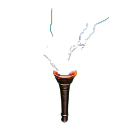 Fackel (VFX) — 256×256 Pixel-Art-Sprite