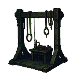Dispositivo de Tormento — sprite pixel art 256×256