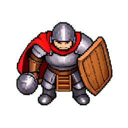 Town Guard (16-Bit) - 256x256 pixel art sprite
