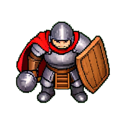 Garde de la Ville (16-Bit) — sprite pixel art 256×256