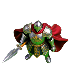 Town Guard (HD-2D) - 256x256 pixel art sprite