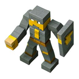 Stadtschützer (Voxel) — 256×256 Pixel-Art-Sprite