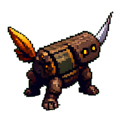 Town Guard - 256x256 pixel art sprite