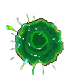 Giftiges-Grün-Wasser — 256×256 Pixel-Art-Sprite