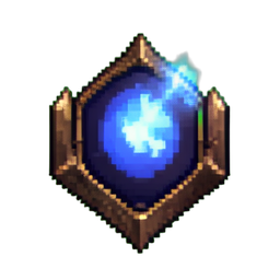 Giftige Intelligenzgürtel — 256×256 Pixel-Art-Sprite