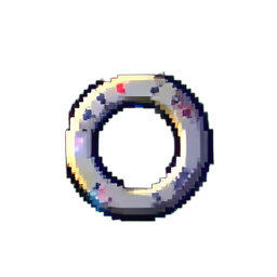 毒のストロングリング — 256×256 ピクセルアートスプライト