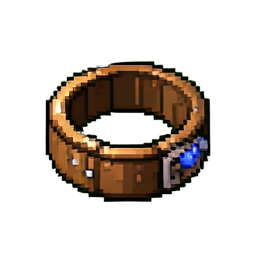 Giftige Vitalitätsgurt — 256×256 Pixel-Art-Sprite