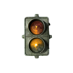 Traffic Light (Atmospheric) - 256x256 pixel art sprite