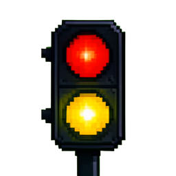 Traffic Light - 256x256 pixel art sprite