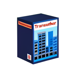 Caja transformadora — sprite pixel art 256×256