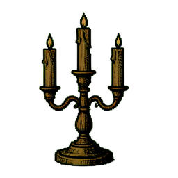 Trapped Candelabra — رسم بكسل 256×256