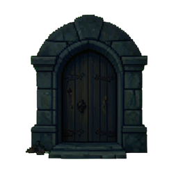 Trapped Secret Door — رسم بكسل 256×256