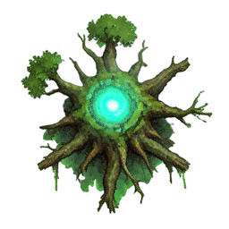 Treant (Atmosphärisch) — 256×256 Pixel-Art-Sprite