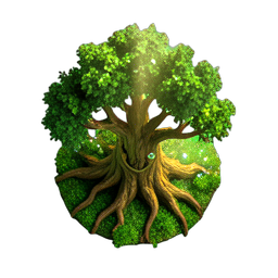 Treant (HD-2D) — sprite pixel art 256×256