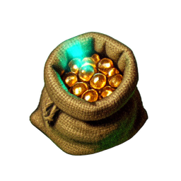 Treasure Bag (Atmospheric) - 256x256 pixel art sprite