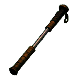 Trekking Pole Carbon — 256×256 pixel art sprite