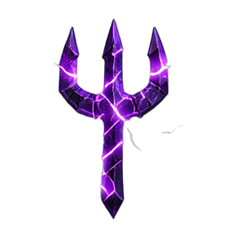 Trident (VFX) - 256x256 pixel art sprite